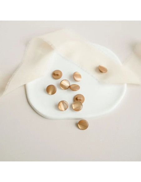 Bouton de bottine - Miel