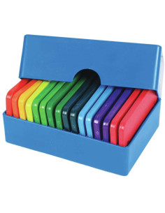 Peignes de blocage tricot rainbow KnitPro 2