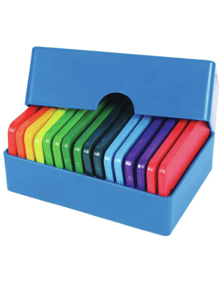 Peignes de blocage tricot rainbow KnitPro