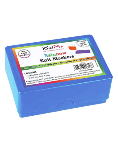 Peignes de blocage tricot rainbow KnitPro