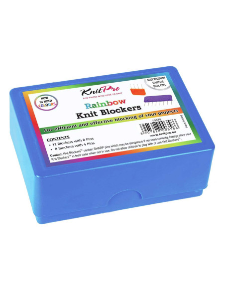 Peignes de blocage tricot rainbow KnitPro