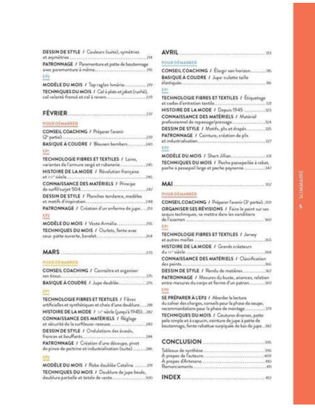 Livre passez votre CAP couture