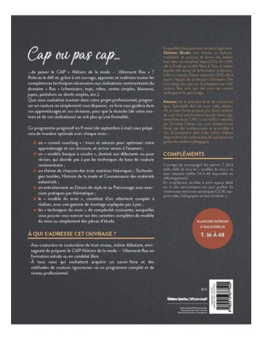 Livre passez votre CAP couture