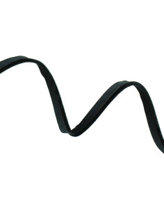 Passepoil d´habillement velours - Noir