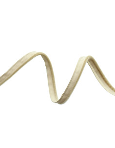 Passepoil d´habillement velours - Beige