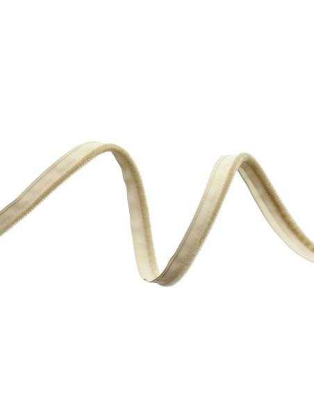 Passepoil d´habillement velours - Beige