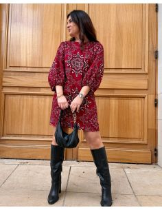 Patron de blouse-robe Dahlia - Clématisse Pattern