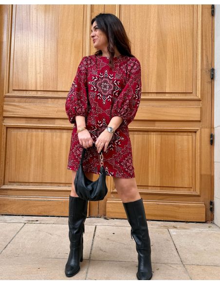Patron de blouse-robe Dahlia - Clématisse Pattern