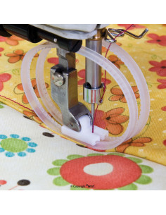 Pied chenille pour tissus enduits
