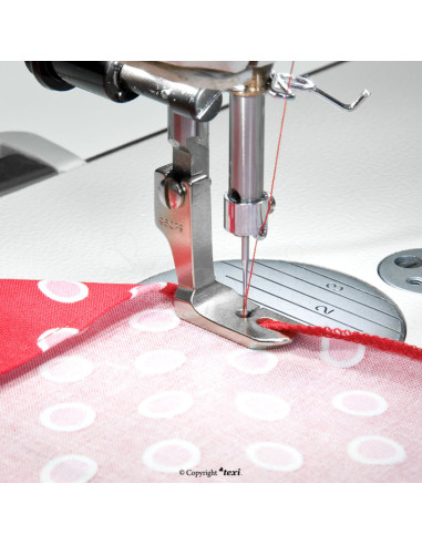 Pied ourleur simple 1/8" (3,2 mm)