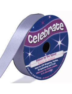 Ruban satin Celebrate parme - 13 mm x 6 mètres