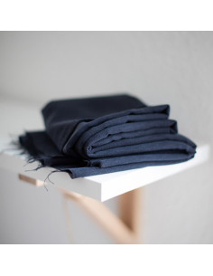 Tissu tencel crêpe - Noir 2