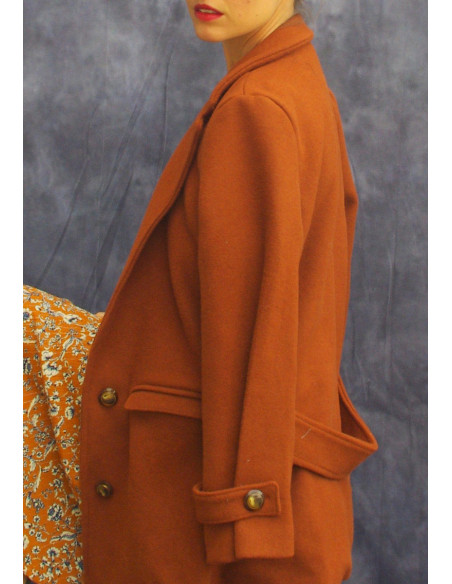 Patron de manteau Ray - Maison Fauve