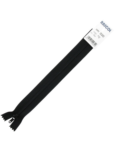 Fermeture nylon Rascol - Noir