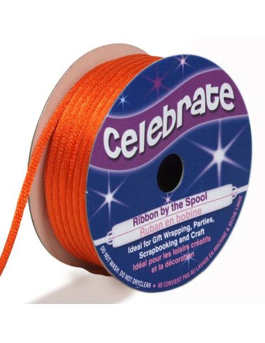 Cordon queue de rat Celebrate orange - 2 mm x 10 mètres