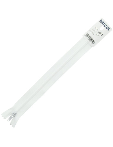 Fermeture nylon Rascol - Blanc