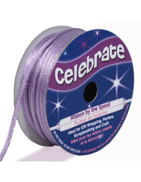 Cordon queue de rat Celebrate parme - 2 mm x 10 mètres