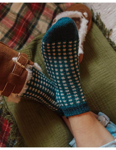 Patron de tricot - Chaussettes Suzette - Lise Tailor