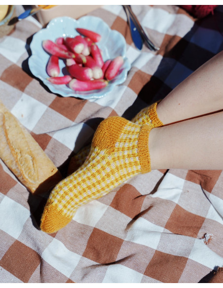 Patron de tricot - Chaussettes Suzette - Lise Tailor