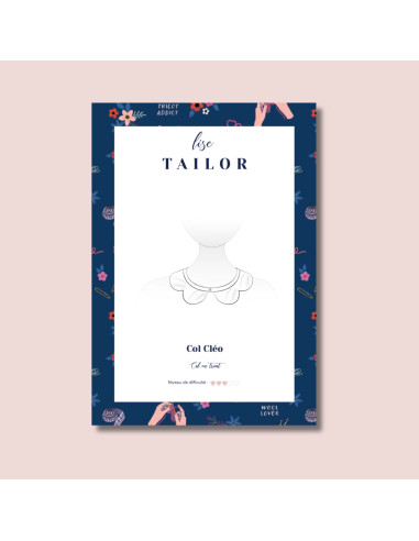 Patron de tricot - Col Cléo - Lise Tailor
