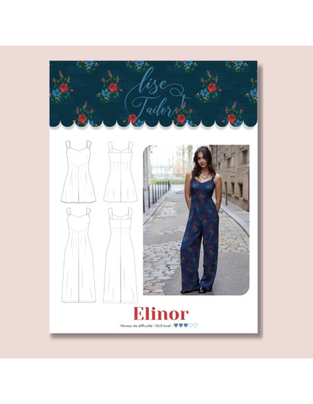 Patron de combinaison - Elinor - Lise Tailor