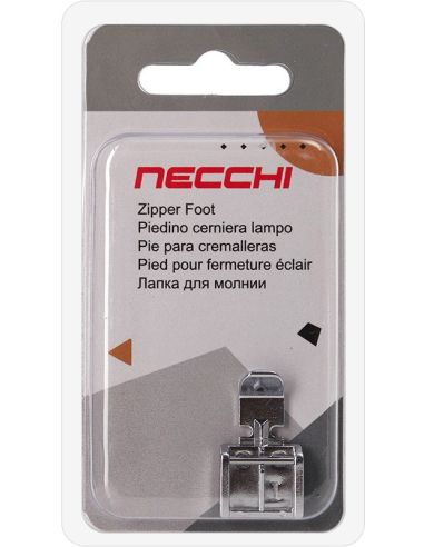 Pied fermeture à glissière Necchi