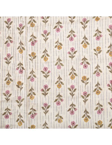 Tissu double gaze imprimé - Aesa