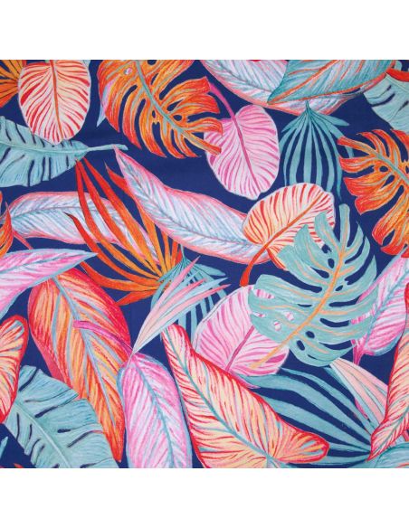 Tissu short de bain - Feuilles tropicales