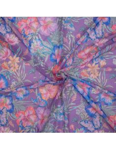 Tissu mesh extensible - Butterfly