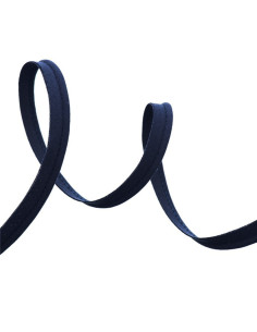 Passepoil tout textile 10 mm - Bleu nuit