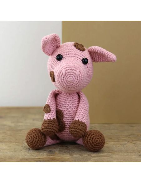 Kit crochet - Pete le cochon