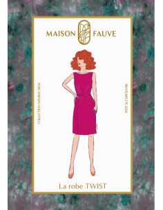 Patron de robe Twist - Maison Fauve 2