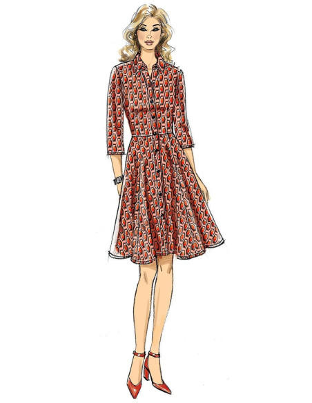 Patron de robe - Butterick 6702