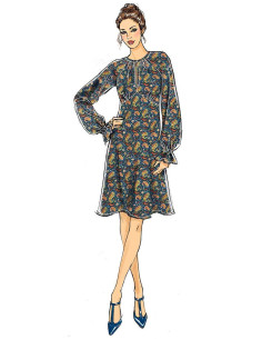 Patron de robe - Butterick 6705 2