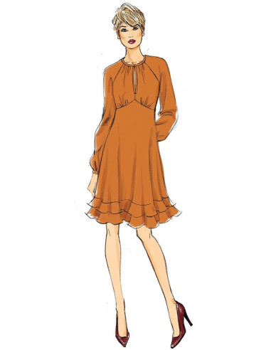 Patron de robe - Butterick 6705