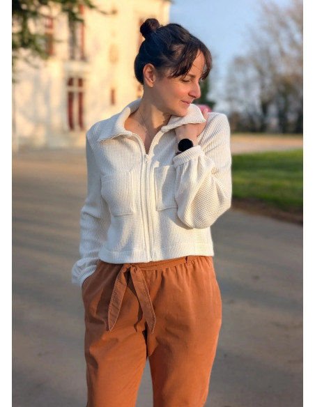 Patron de gilet Naya - Anna Rose patterns