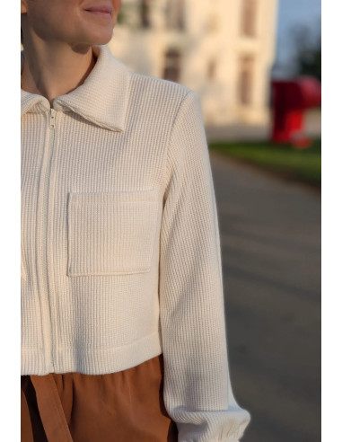Patron de gilet Naya - Anna Rose patterns