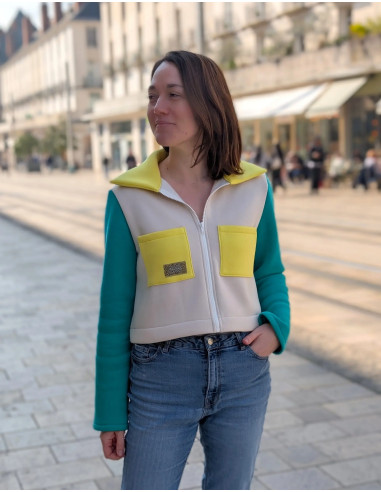 Patron de gilet Naya - Anna Rose patterns