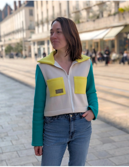Patron de gilet Naya - Anna Rose patterns