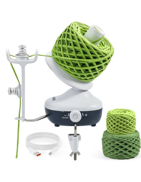 Bobinoir électrique sans fil pour laine Rascol