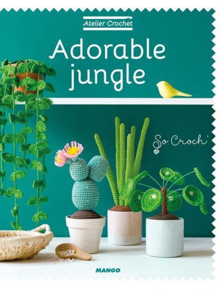 Livre atelier crochet - Adorable jungle