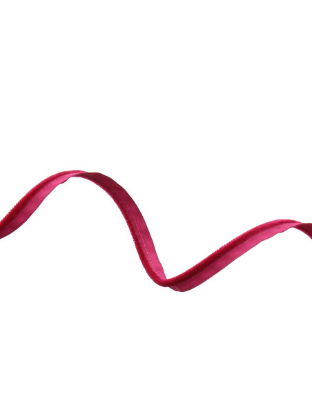 Passepoil d´habillement velours - Fuchsia