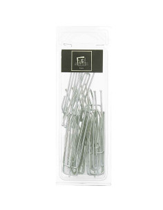 Agrafes 4 branches pli flamand 30 mm de tête accroche haute 2
