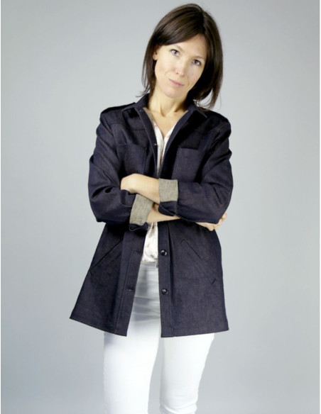 Patron de veste Tempo - Atelier Scämmit