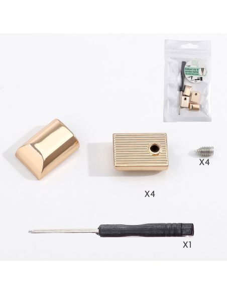 Set embouts zip et outils - Or
