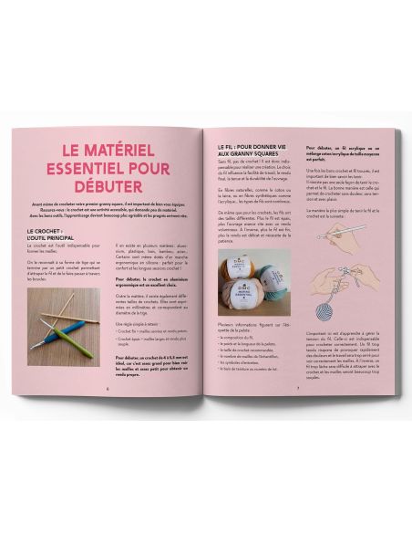 Livre Granny squares - facile