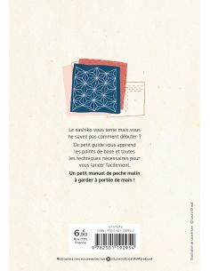 Livre mon p'tit cours de poche - Le Sashiko 2