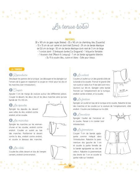 Livre je couds la garde robe de ma poupée