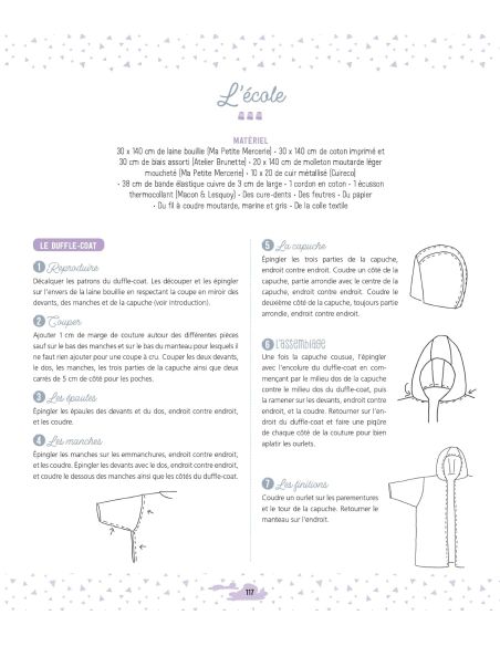 Livre je couds la garde robe de ma poupée