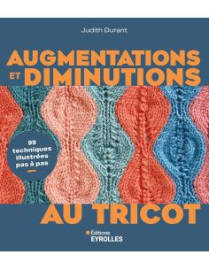Livre augmentations et diminutions au tricot